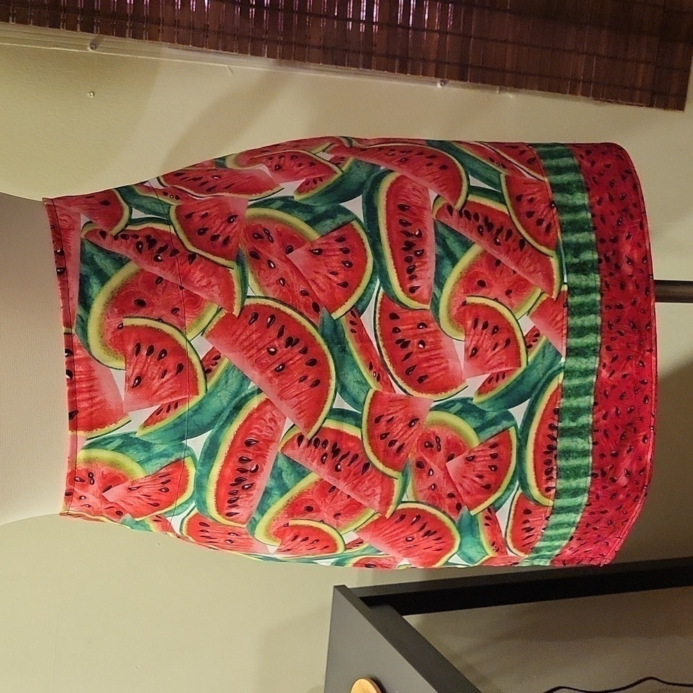 Apron with watermelons hand made